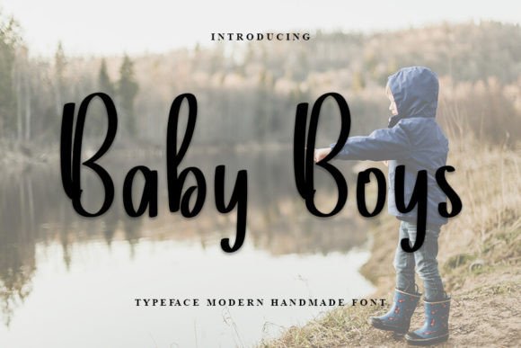 Baby Boys: The Handwritten Typeface for Modern Editorial Design