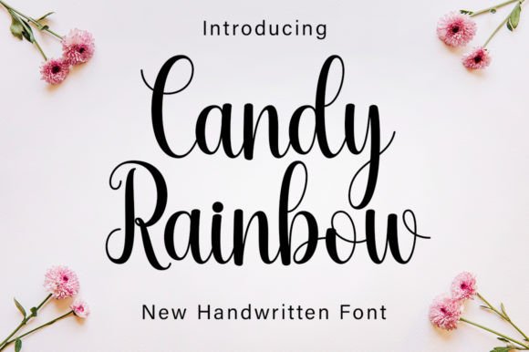 Candy Rainbow: The Perfect Handwritten Font for Your Brand