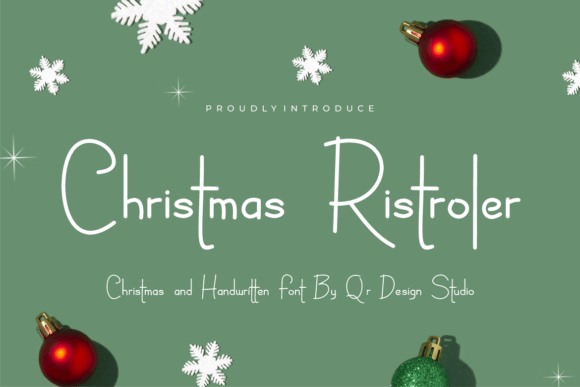 Christmas Ristroler: The Handwritten Typeface That Elevates Holiday Campaigns