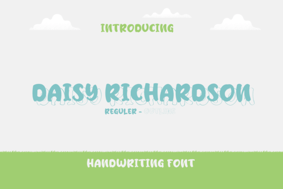 Daisy Richardson: The Handwritten Typeface for Editorial Design