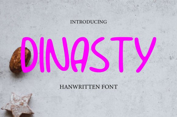 Dinasty: A Script Amp Typeface for Modern Web Design