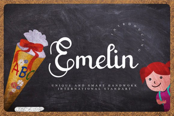 Emelin: The Elegant Script Typeface for Authentic Branding