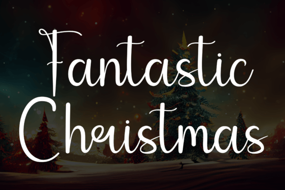 Fantastic Christmas: The Handwritten Typeface for Festive Campaigns