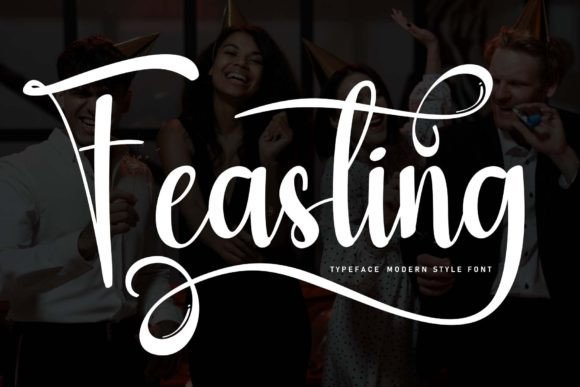 Feasting: The Handwritten Typeface That Elevates Editorial Design