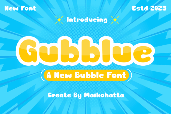 Gubblue: The Playful Typeface That Boosts Social Engagement