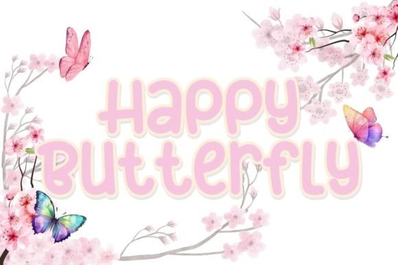 Happy Butterfly: The Script Font That Elevates Small Business Branding