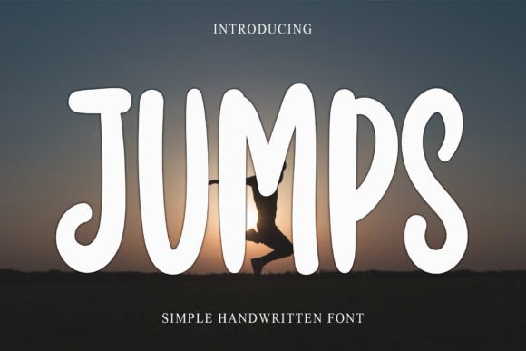 Jumps: The Elegant Script Font for Scroll-Stopping Campaigns