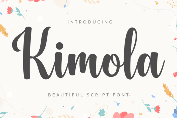 Kimola: The Handwritten Script Font for Authentic Editorial Design