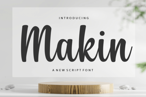 Makin Font: The Elegant Typeface for Polished Small Business Branding