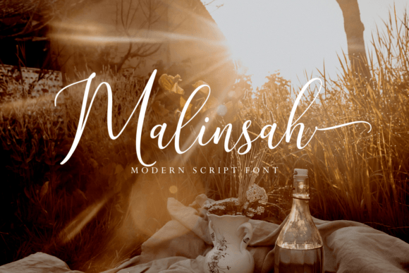 Malinsah: The Modern Script Typeface for Authentic Business Branding