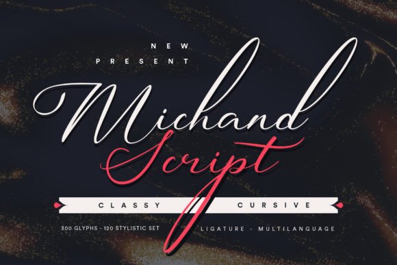 Michand: The Modern Script Typeface for Elegant Web Design