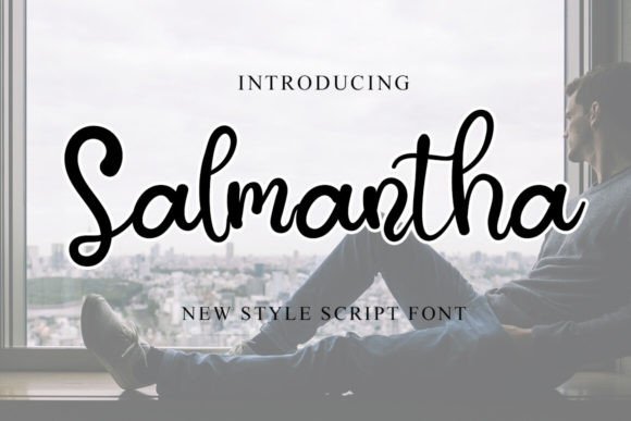 Salmantha Font: The Handwritten Typeface That Elevates Your Brand