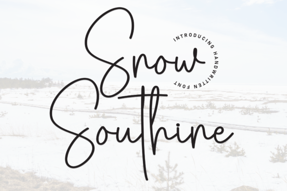 Snow Southine: The Handwritten Typeface for Authentic Branding