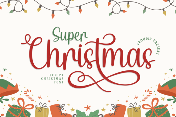 Super Christmas: The Elegant Handwritten Typeface for Modern Web Design