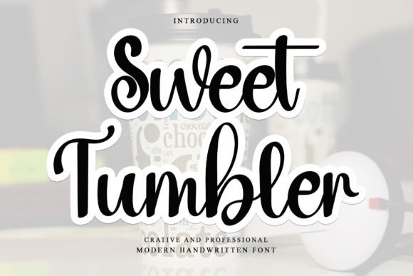 Sweet Tumbler: The Script Font That Elevates Digital Brand Identity
