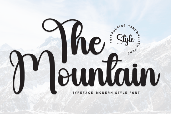 The Mountain Font: A Friendly Typeface for Small Business Branding