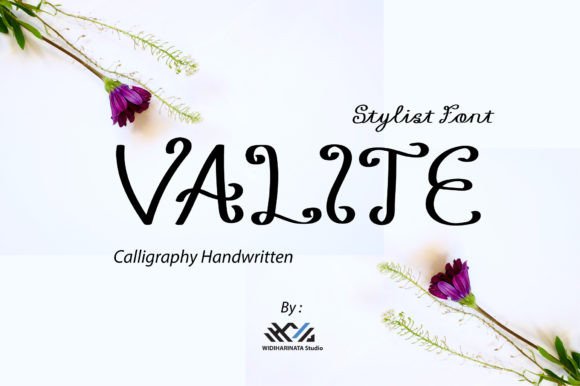 Valite: The Modern Script Typeface for Handmade Creators