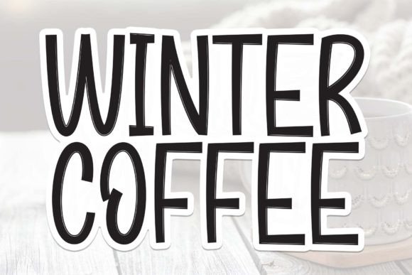 Winter Coffee: A Handwritten Typeface That Warms Digital Spaces