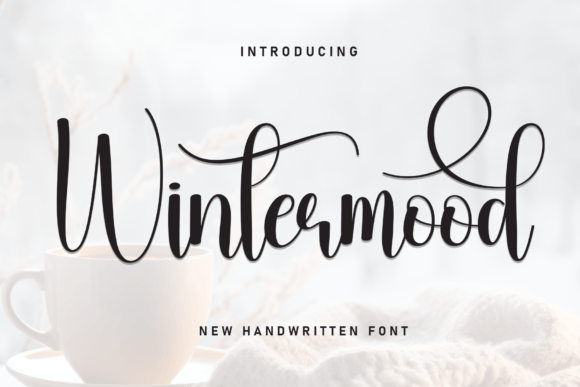 Wintermood: A Handwritten Typeface for Elegant Brand Identity